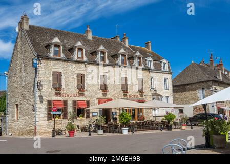 Maison médiévale à Meursault, Bourgogne, France Banque D'Images