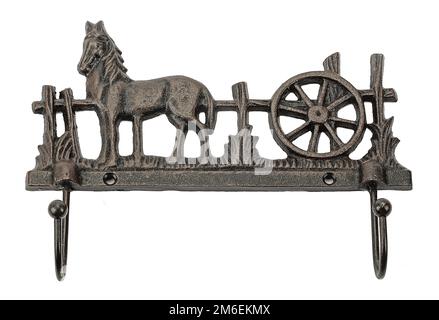 Objets en fer forgé de diverses sortes. Souvenirs. Cadeau. Articles de décoration Banque D'Images