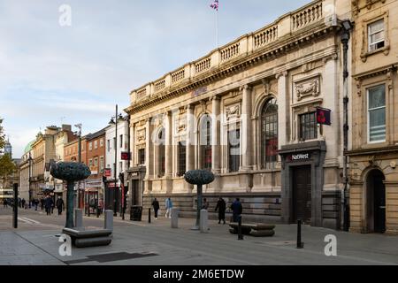 NatWest Doncaster - 12 High Street, Doncaster, South Yorkshire Banque D'Images