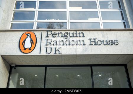 Londres- novembre 2022: Penguin Random House UK, société d'édition multinationale Banque D'Images