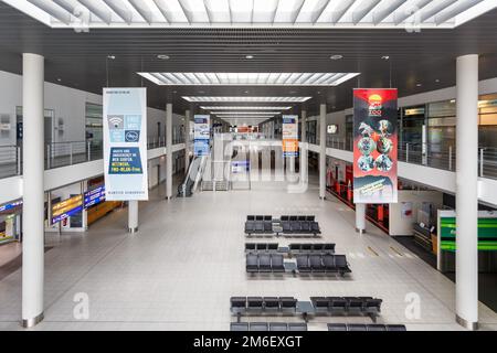 Flughafen Münster Osnabrück Airport FMO in Deutschland terminal Banque D'Images