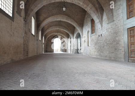 Série de villes médiévales d'Italie - Gubbio en Ombrie Banque D'Images