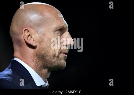 Reading Manager Jaap Stam - Brentford c. Reading, Sky Bet Championship, Griffin Park, Londres - 27th septembre 2016. Banque D'Images