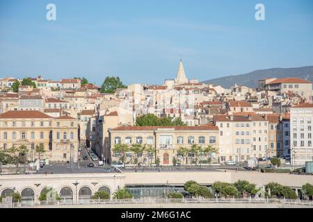 Découverte du port de Marseille et des îles de la région, France Banque D'Images