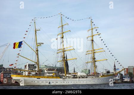 Navire de formation à la voile Mircea de la Marine marchande roumaine Banque D'Images