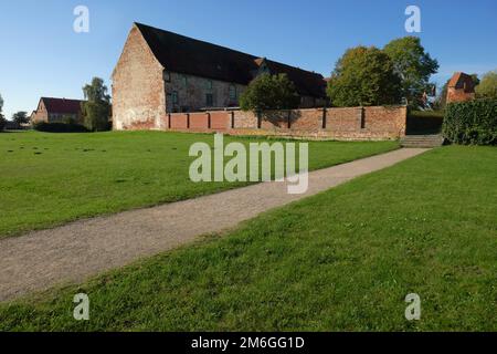 Monastère et château de Dargun Banque D'Images