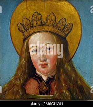 Femme Saint 1515 par Hans Holbein (le plus jeune) 1497-1543, Allemagne Banque D'Images