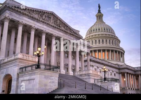 Le Capitole des États-Unis à Washington, D.C. Banque D'Images