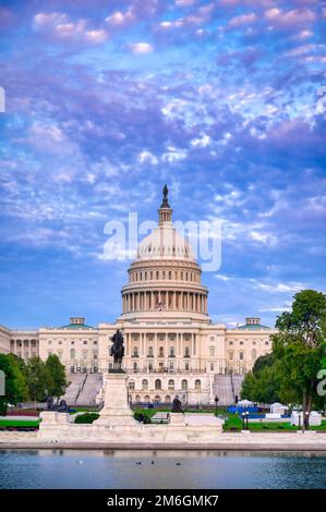 Le Capitole des États-Unis à Washington, D.C. Banque D'Images