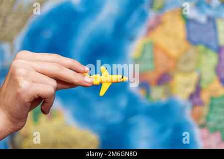 Concept: Vols internationaux à bord d'avions d'affrètement et de voyages Banque D'Images