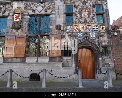 Bâtiment historique Gemeenlandshuis Delft, Delft, Zuid-Holland, Hollande, pays-Bas Banque D'Images