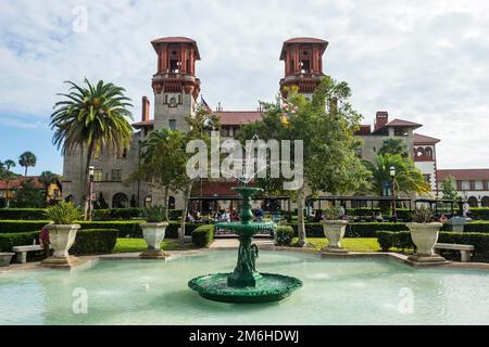 Lightner Museum et Hôtel de ville, saint Augustin, plus ancien établissement européen établi, Florida, USA Banque D'Images