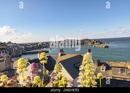 St Ives - 30 mai 2022 : ville côtière pittoresque de St Ives en Cornouailles, Angleterre. Banque D'Images