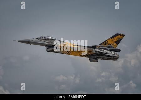 F16A Tigre de l'Armée de l'Air belge Banque D'Images