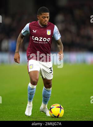 Leon Bailey de Aston Villa pendant le match de la première ligue à Ashton Gate, Birmingham. Date de la photo: Mercredi 4 janvier 2023. Banque D'Images