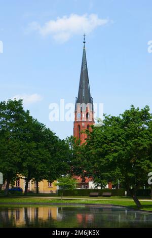 St. Église de Marie à Winsen (Luhe) Banque D'Images