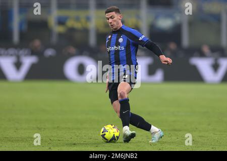 Milan, Italie. 4th janvier 2023. Robin Gosens du FC Internazionale pendant le match de la série A à Giuseppe Meazza, Milan. Crédit photo à lire: Jonathan Moscrop/Sportimage crédit: Sportimage/Alay Live News Banque D'Images