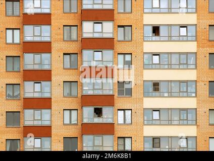 Vue sur le bâtiment résidentiel Banque D'Images