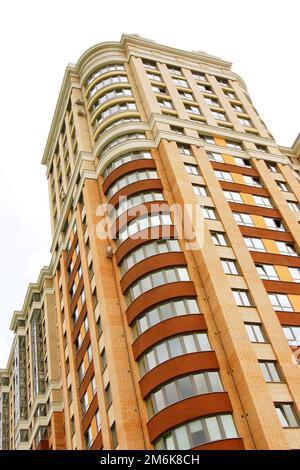 Vue sur le bâtiment résidentiel Banque D'Images