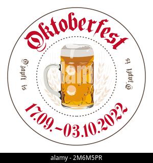 Oktoberfest Stamp 2022 Banque D'Images