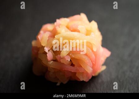 Sucreries traditionnelles japonaises Nerikiri à base de pâte de haricots Banque D'Images