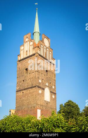 Kropeliner Tor. Rostock, Allemagne Banque D'Images