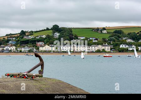 APPLEDORE, DEVON/UK - AOÛT 14 :vue de Appledore à Instalow dans Devon sur 14 août 2013. Personnes non identifiées. Banque D'Images