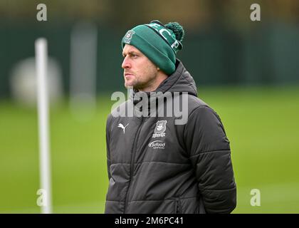 Plymouth, Royaume-Uni. 05th janvier 2023. Le directeur adjoint de Plymouth Argyle Mark Hughes lors de la session d'entraînement de Plymouth Argyle au terrain d'entraînement de Plymouth Argyle, Plymouth, Royaume-Uni, 5th janvier 2023 (photo de Stanley Kasala/News Images) à Plymouth, Royaume-Uni, le 1/5/2023. (Photo de Stanley Kasala/News Images/Sipa USA) crédit: SIPA USA/Alay Live News Banque D'Images