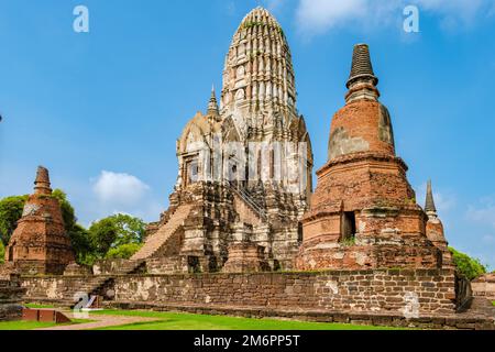 Ayutthaya, Thaïlande à Wat Ratchaburana, Ayyuthaya Thaïlande Banque D'Images