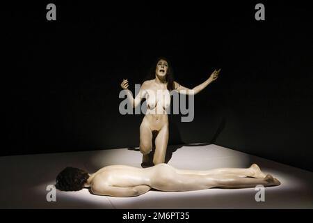 HYPERRÉALISME, CE N'EST PAS UNE EXPOSITION DE CORPS MAILLOL MUSEUM PARIS Banque D'Images
