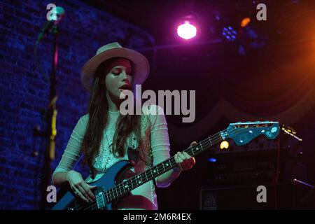 The Ghost of a Sabre Tooth Tiger - Sean Lennon en concert au Brooklyn Bowl Banque D'Images