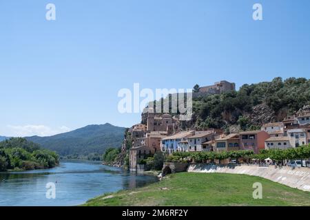 Château de Miravet à Ribera Ebre catalogne espagne Banque D'Images