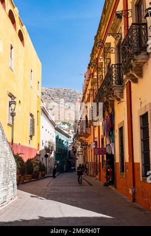 Centre historique du site de l'UNESCO Guanajuato, Mexique Banque D'Images