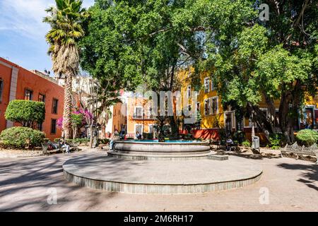 Centre historique du site de l'UNESCO Guanajuato, Mexique Banque D'Images