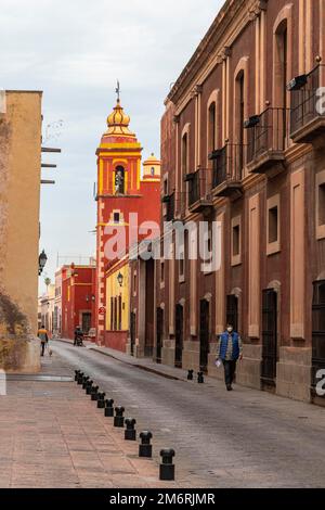 Centre historique du site de l'UNESCO de Queretaro, Mexique Banque D'Images