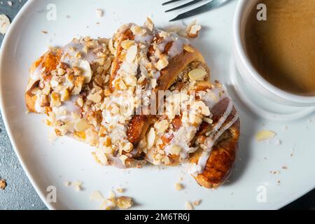 Croissants polonais pour la Saint-Martin (Marcinki) Banque D'Images