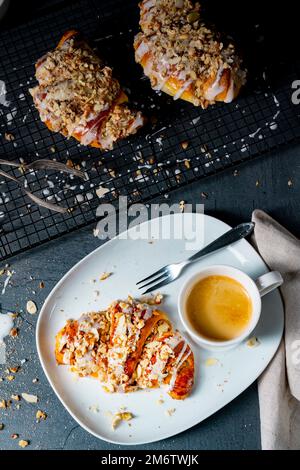 Croissants polonais pour la Saint-Martin (Marcinki) Banque D'Images