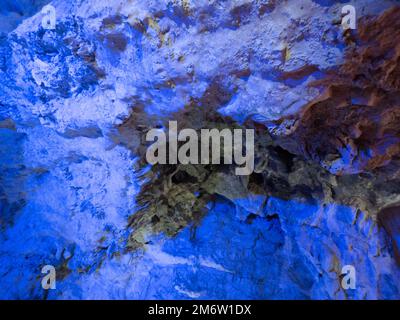 Grotte Saint Michel, Gibraltar, Angleterre Banque D'Images