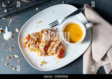 Croissants polonais pour la Saint-Martin (Marcinki) Banque D'Images