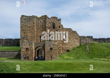 Newcastle au nord de la mer en angleterre Banque D'Images