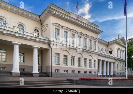 Palais présidentiel, Vilnius, Lituanie Banque D'Images