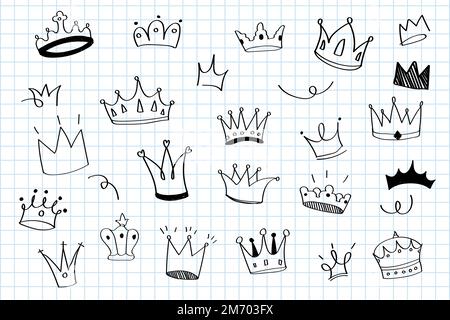 Divers couronnes dandindle illustration vecteur Illustration de Vecteur