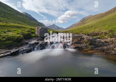 Glen Rosa sur l'île d'Arran, Écosse Banque D'Images