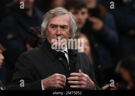 Stade Tottenham Hotspur, Londres, Royaume-Uni. 7th janvier 2023. FA Cup football, Tottenham Hotspur versus Portsmouth; ancien gardien de but Tottenham Hotspur Pat Jennings CBE à mi-temps Credit: Action plus Sports/Alay Live News Banque D'Images