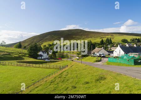 Wanlockhead, le plus haut village d'Écosse au-dessus du niveau de la mer à 1531ft, 466m Banque D'Images