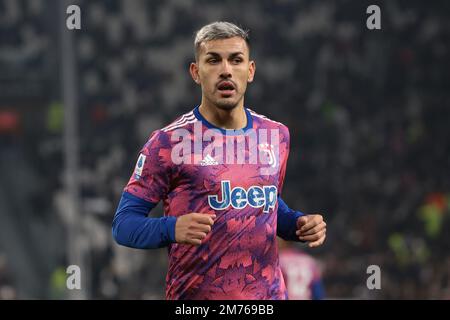 Turin, Italie. 7th janvier 2023. Leandro Paredes de Juventus lors du match de la série A au stade Allianz, à Turin. Crédit photo à lire: Jonathan Moscrop/Sportimage crédit: Sportimage/Alay Live News Banque D'Images