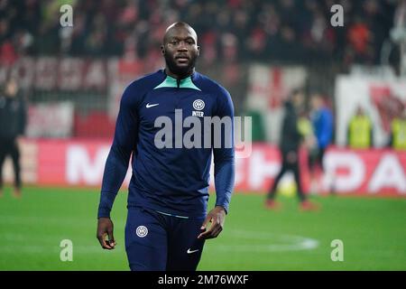 Monza, Italie. 07th janvier 2023. Romelu Lukaku (FC Inter) pendant l'AC Monza vs Inter - FC Internazionale, football italien série A match à Monza, Italie, 07 janvier 2023 crédit: Agence de photo indépendante/Alamy Live News Banque D'Images