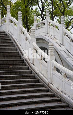 Deux Rivières et quatre lacs,Guangxi Banque D'Images