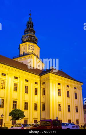 Kromeriz (Kremsier) : Château de Kromeriz à Zlinsky, région de Zlin, région de Zliner, Tchèque Banque D'Images