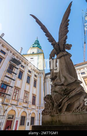 Kromeriz (Kremsier) : Château de Kromeriz à Zlinsky, région de Zlin, région de Zliner, Tchèque Banque D'Images